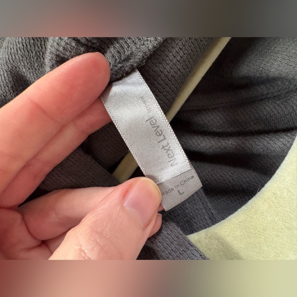 NEW Long Trail Brewing Co. Gray Thermal Hoodie NWOT Waffle Long Sleeve Hooded - Picture 7 of 9